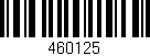 Código de barras (EAN, GTIN, SKU, ISBN): '460125'