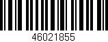 Código de barras (EAN, GTIN, SKU, ISBN): '46021855'