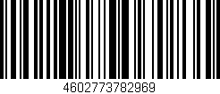 Código de barras (EAN, GTIN, SKU, ISBN): '4602773782969'