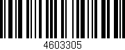 Código de barras (EAN, GTIN, SKU, ISBN): '4603305'