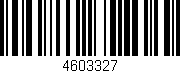 Código de barras (EAN, GTIN, SKU, ISBN): '4603327'