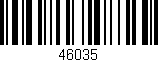 Código de barras (EAN, GTIN, SKU, ISBN): '46035'