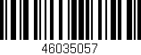 Código de barras (EAN, GTIN, SKU, ISBN): '46035057'