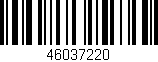 Código de barras (EAN, GTIN, SKU, ISBN): '46037220'