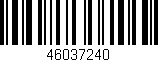 Código de barras (EAN, GTIN, SKU, ISBN): '46037240'