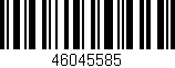 Código de barras (EAN, GTIN, SKU, ISBN): '46045585'