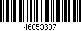 Código de barras (EAN, GTIN, SKU, ISBN): '46053687'