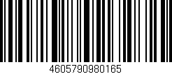 Código de barras (EAN, GTIN, SKU, ISBN): '4605790980165'