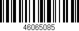 Código de barras (EAN, GTIN, SKU, ISBN): '46065085'