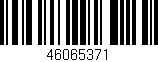 Código de barras (EAN, GTIN, SKU, ISBN): '46065371'