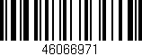 Código de barras (EAN, GTIN, SKU, ISBN): '46066971'