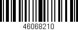 Código de barras (EAN, GTIN, SKU, ISBN): '46068210'