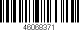 Código de barras (EAN, GTIN, SKU, ISBN): '46068371'