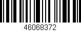 Código de barras (EAN, GTIN, SKU, ISBN): '46068372'