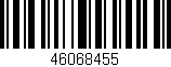 Código de barras (EAN, GTIN, SKU, ISBN): '46068455'