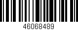 Código de barras (EAN, GTIN, SKU, ISBN): '46068489'