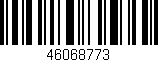 Código de barras (EAN, GTIN, SKU, ISBN): '46068773'