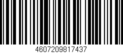 Código de barras (EAN, GTIN, SKU, ISBN): '4607209817437'