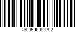 Código de barras (EAN, GTIN, SKU, ISBN): '4609598993792'