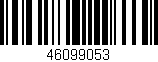 Código de barras (EAN, GTIN, SKU, ISBN): '46099053'