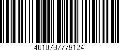 Código de barras (EAN, GTIN, SKU, ISBN): '4610797779124'