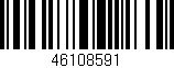 Código de barras (EAN, GTIN, SKU, ISBN): '46108591'