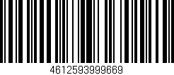 Código de barras (EAN, GTIN, SKU, ISBN): '4612593999669'