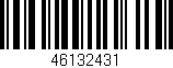 Código de barras (EAN, GTIN, SKU, ISBN): '46132431'