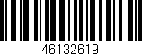 Código de barras (EAN, GTIN, SKU, ISBN): '46132619'