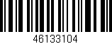 Código de barras (EAN, GTIN, SKU, ISBN): '46133104'