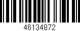 Código de barras (EAN, GTIN, SKU, ISBN): '46134872'