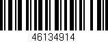 Código de barras (EAN, GTIN, SKU, ISBN): '46134914'