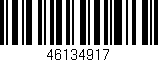 Código de barras (EAN, GTIN, SKU, ISBN): '46134917'