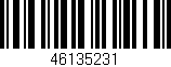 Código de barras (EAN, GTIN, SKU, ISBN): '46135231'
