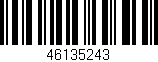 Código de barras (EAN, GTIN, SKU, ISBN): '46135243'