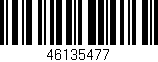 Código de barras (EAN, GTIN, SKU, ISBN): '46135477'