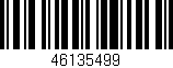 Código de barras (EAN, GTIN, SKU, ISBN): '46135499'