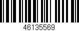 Código de barras (EAN, GTIN, SKU, ISBN): '46135569'
