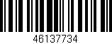 Código de barras (EAN, GTIN, SKU, ISBN): '46137734'