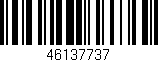 Código de barras (EAN, GTIN, SKU, ISBN): '46137737'