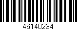 Código de barras (EAN, GTIN, SKU, ISBN): '46140234'
