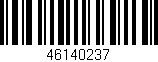 Código de barras (EAN, GTIN, SKU, ISBN): '46140237'