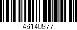 Código de barras (EAN, GTIN, SKU, ISBN): '46140977'