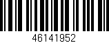 Código de barras (EAN, GTIN, SKU, ISBN): '46141952'