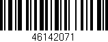 Código de barras (EAN, GTIN, SKU, ISBN): '46142071'