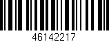 Código de barras (EAN, GTIN, SKU, ISBN): '46142217'