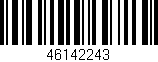 Código de barras (EAN, GTIN, SKU, ISBN): '46142243'