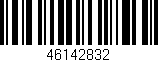 Código de barras (EAN, GTIN, SKU, ISBN): '46142832'