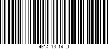 Código de barras (EAN, GTIN, SKU, ISBN): '4614_18_14_U'