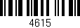 Código de barras (EAN, GTIN, SKU, ISBN): '4615'